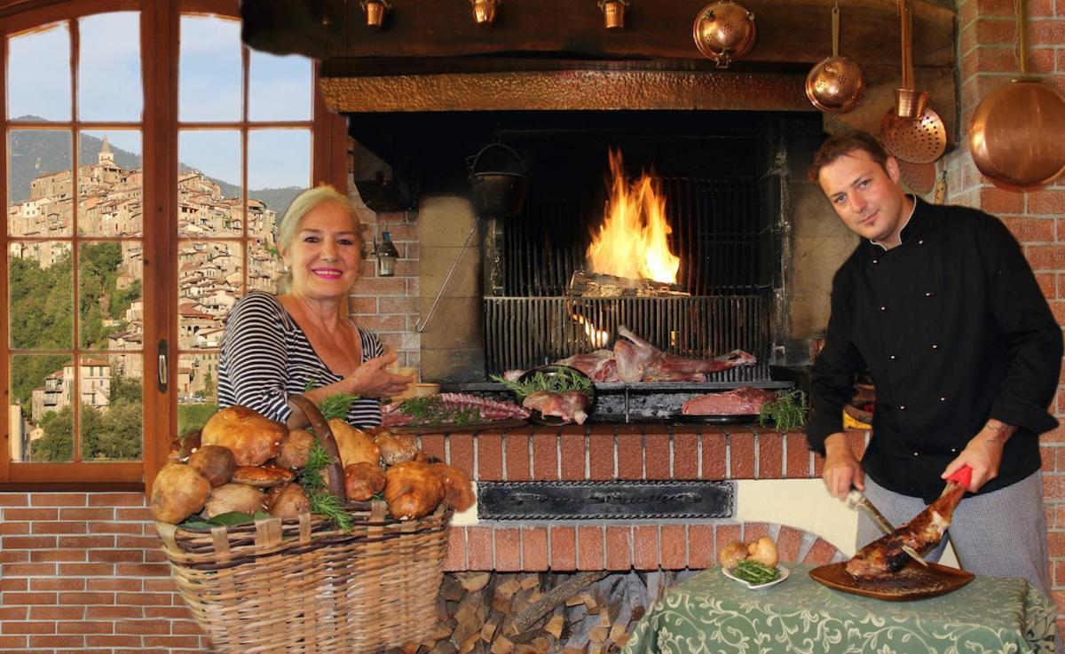 La Favorita Apricale B&B & Ristorante المظهر الخارجي الصورة